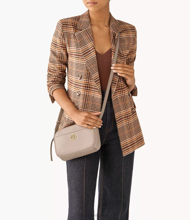 Fossil sac femmes sac photo Brennon gris 8V4604464