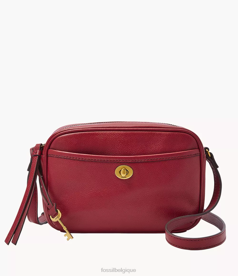 Fossil sac femmes sac photo Brennon rouge 8V4604547