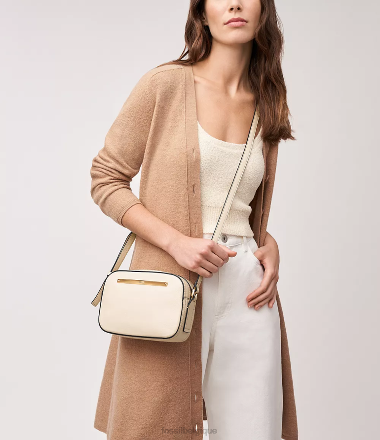 Fossil sac femmes sac photo liza blanc 8V4604314