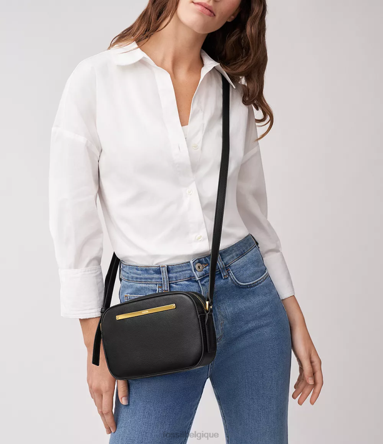 Fossil sac femmes sac photo liza noir 8V4604308