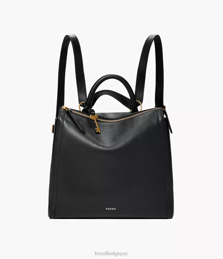 Fossil sac femmes petit sac à dos convertible Parker noir 8V4604728