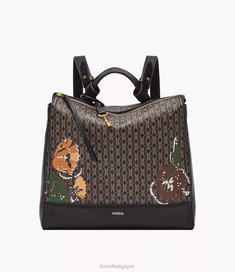 Fossil sac femmes petit sac à dos convertible elina noir 8V4604449