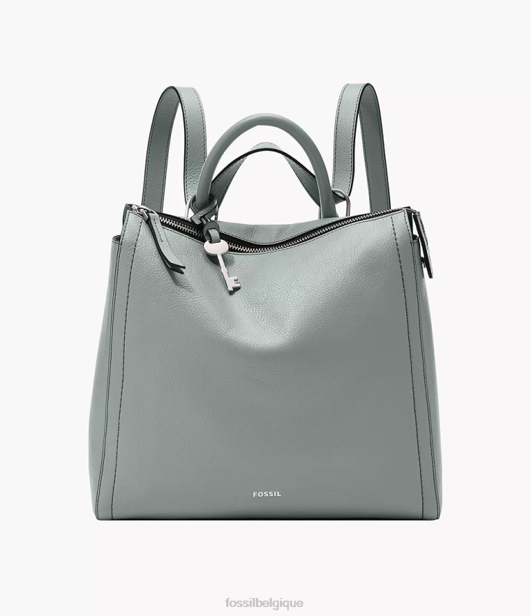 Fossil sac femmes petit sac à dos parker bleu 8V4604674
