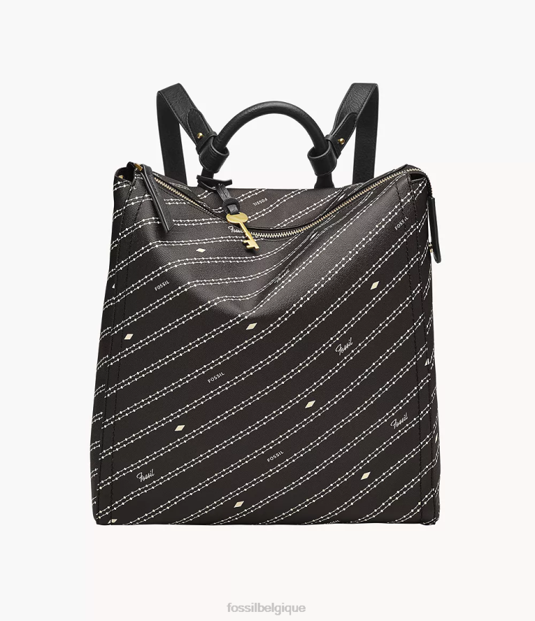 Fossil sac femmes sac à dos Parker noir 8V4604658