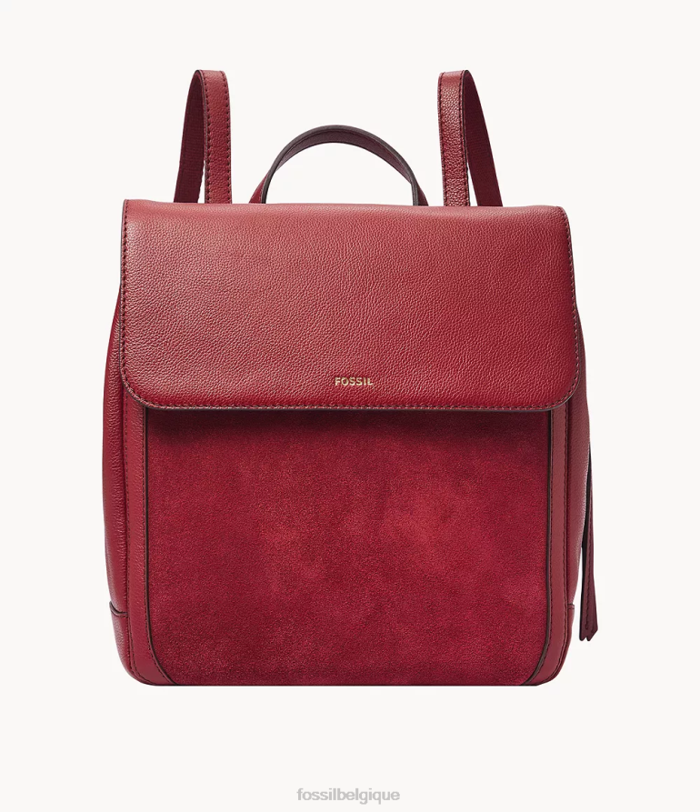 Fossil sac femmes sac à dos claire rouge 8V4604720