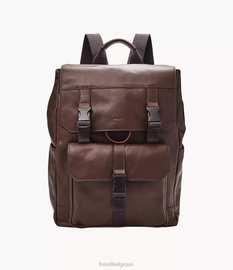 Fossil sac femmes sac à dos weston marron foncé 8V46041644