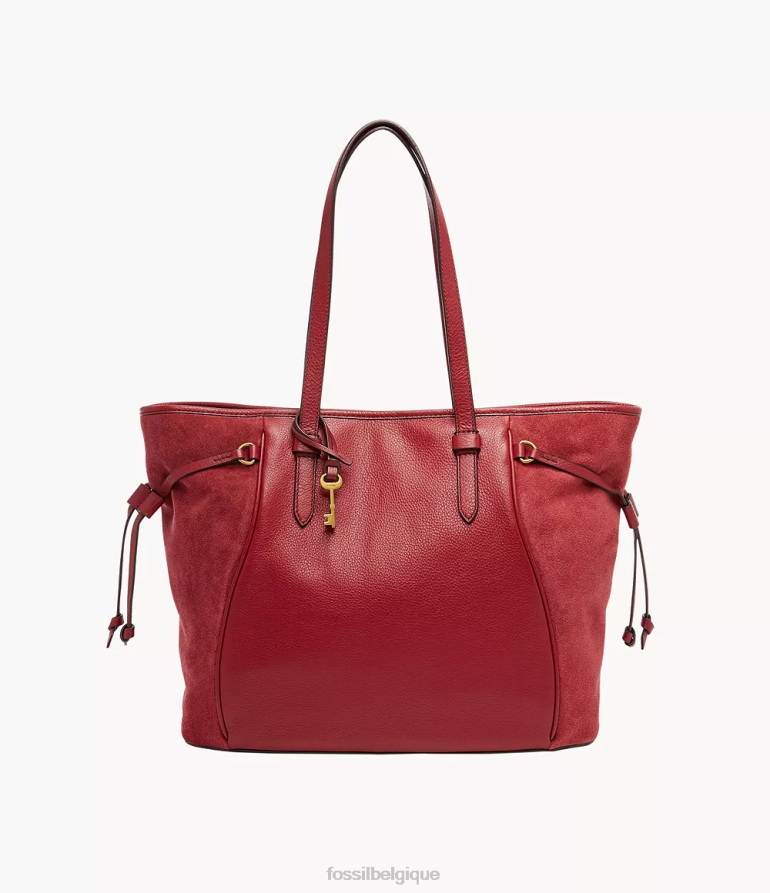 Fossil sac femmes charli fourre-tout rouge 8V4604701