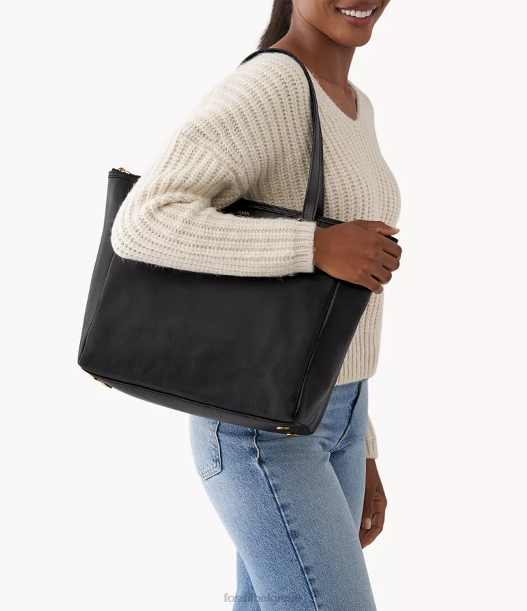 Fossil sac femmes fourre-tout Sydney noir 8V4604495
