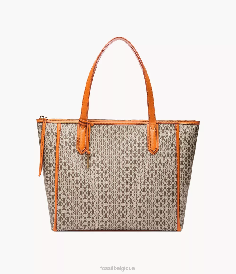 Fossil sac femmes fourre-tout Sydney orange 8V4604596