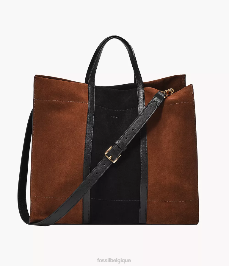 Fossil sac femmes grand cabas Carmen brun 8V4604367