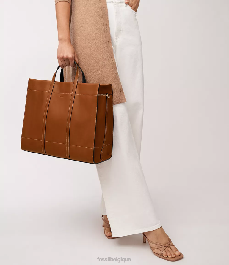 Fossil sac femmes sac fourre-tout Carmen brun 8V4604359